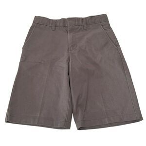 Flynn O'Hara Girls Bermuda Chino Shorts Grey Size 10R Adjustable Waist Boys Kids